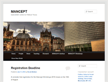 Tablet Screenshot of mancept.com